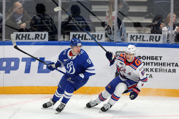 Хоккей Динамо М - СКА на ВТБ Арене