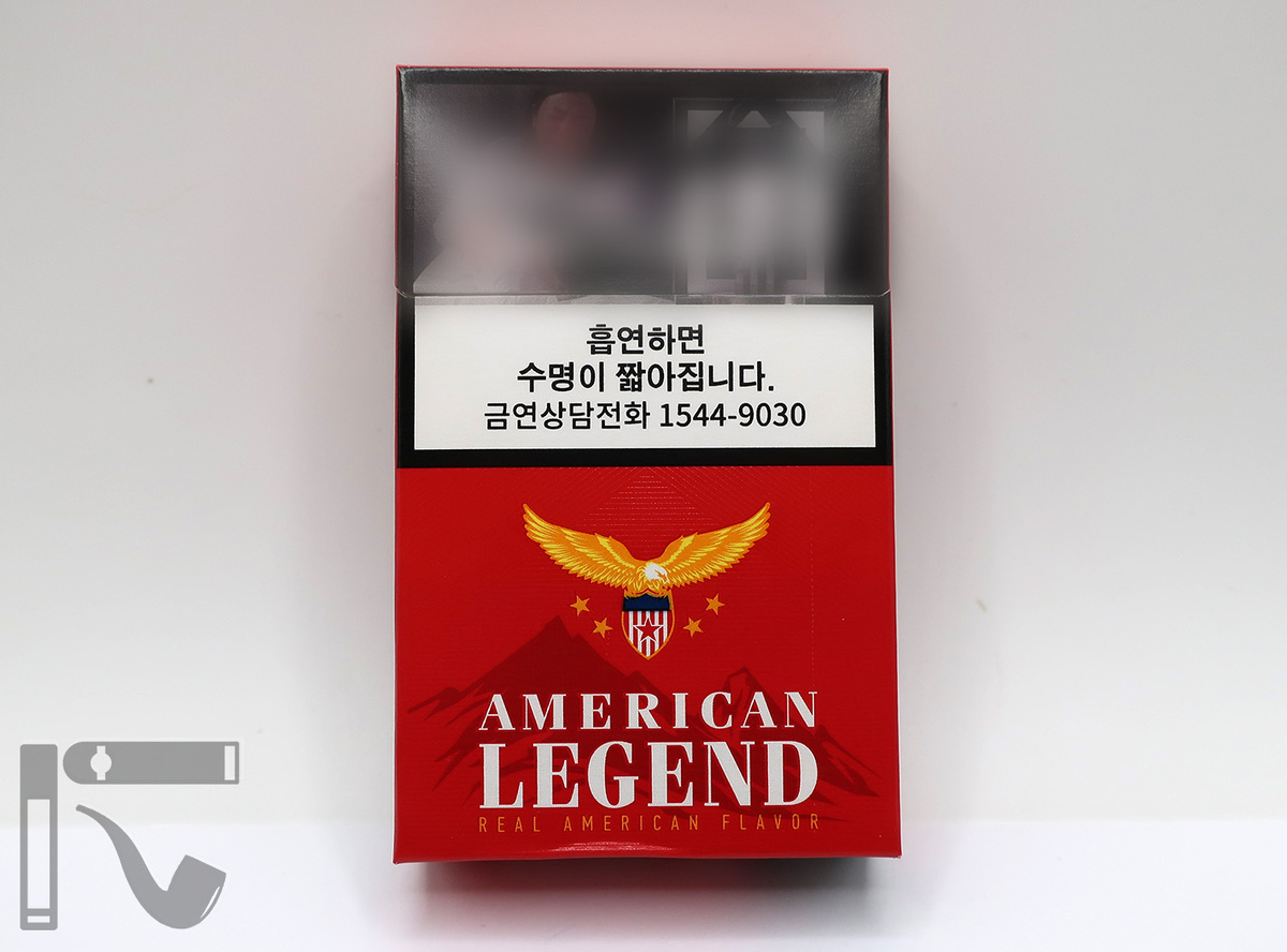 Сигареты American Legend Red. Фото: © канал "Уголок Курильщика"