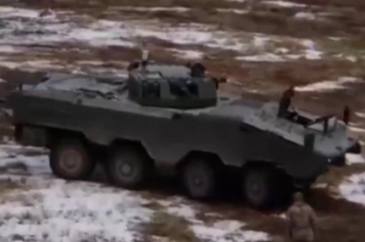    В Белоруссии завершаются испытания бронетранспортёра Volat V-2