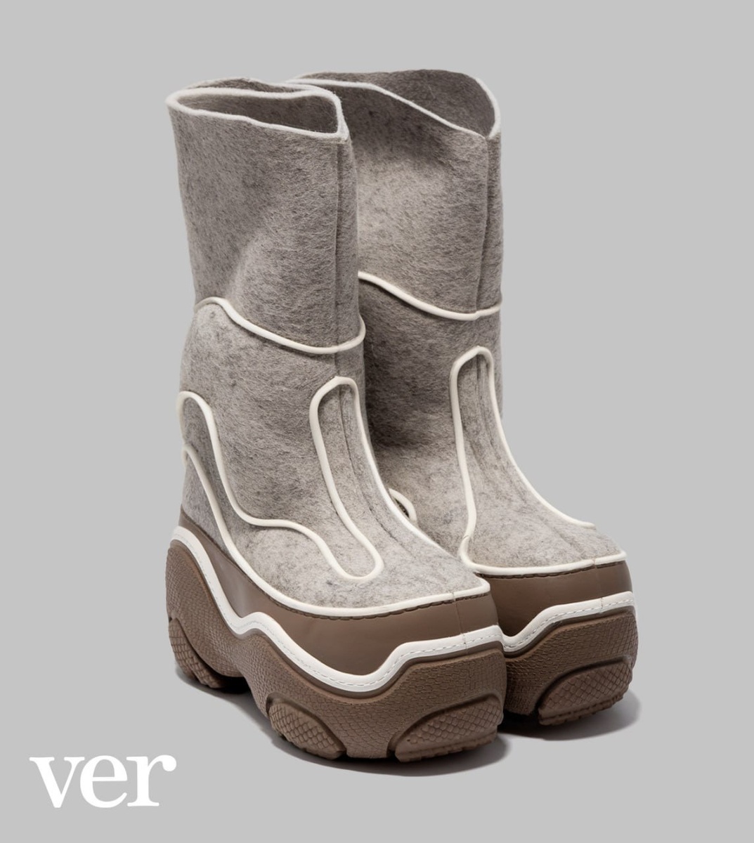 Валенки + кроксы от VerLab: новогодний ремейк для городской зимы  