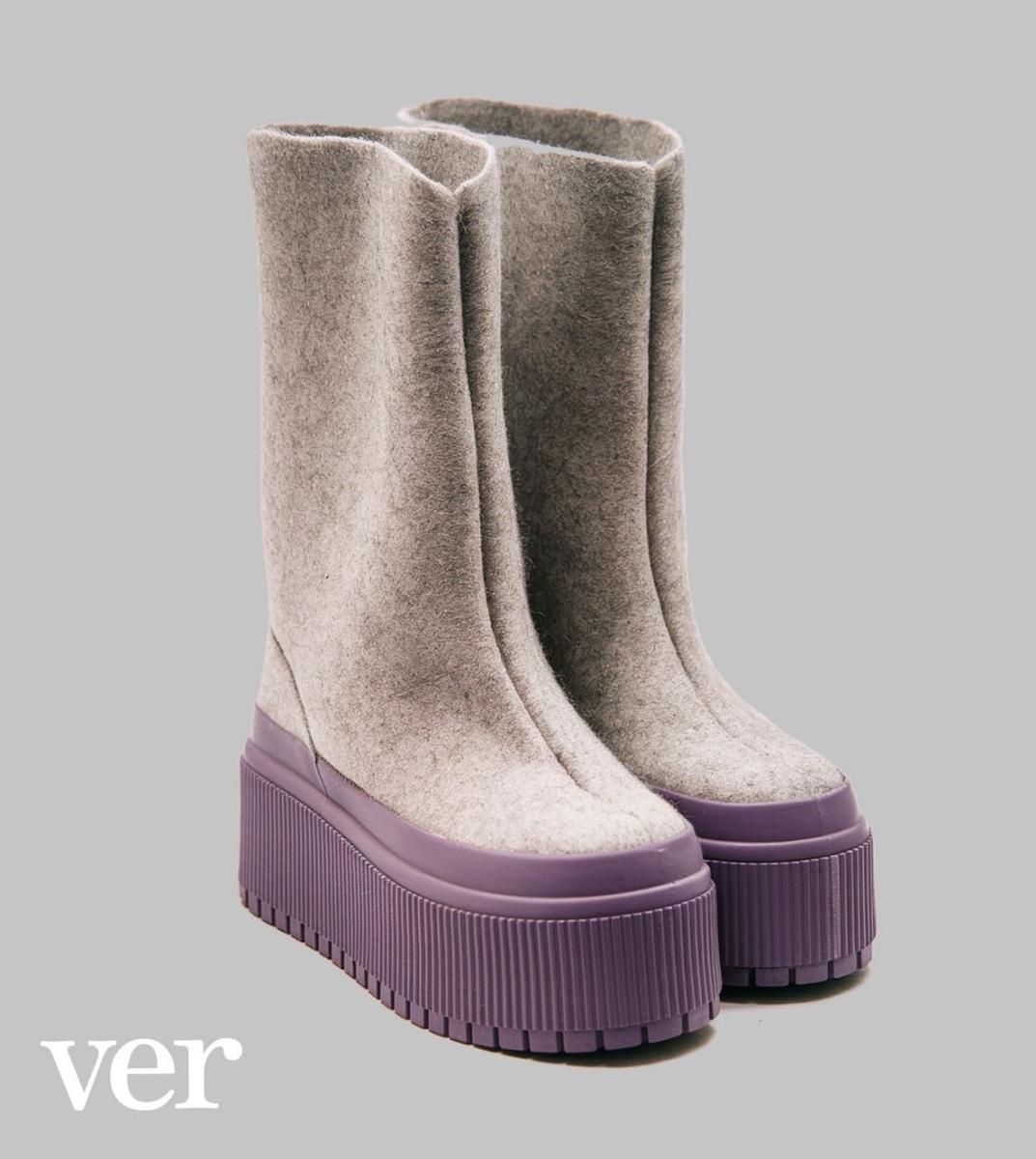 Валенки + кроксы от VerLab: новогодний ремейк для городской зимы  