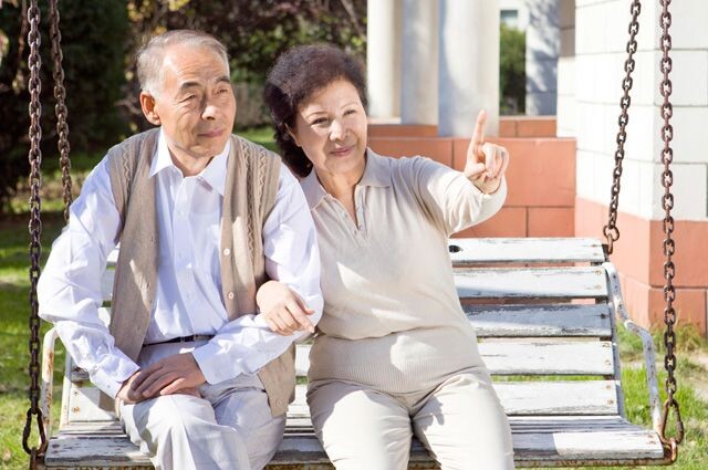 Китайские пенсионеры