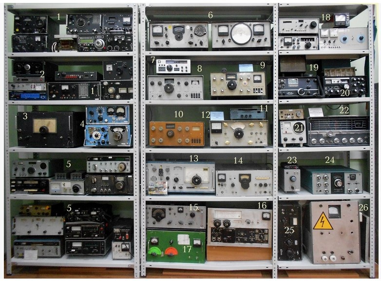 Фотография: Изображение старой радиолюбительской сборки
