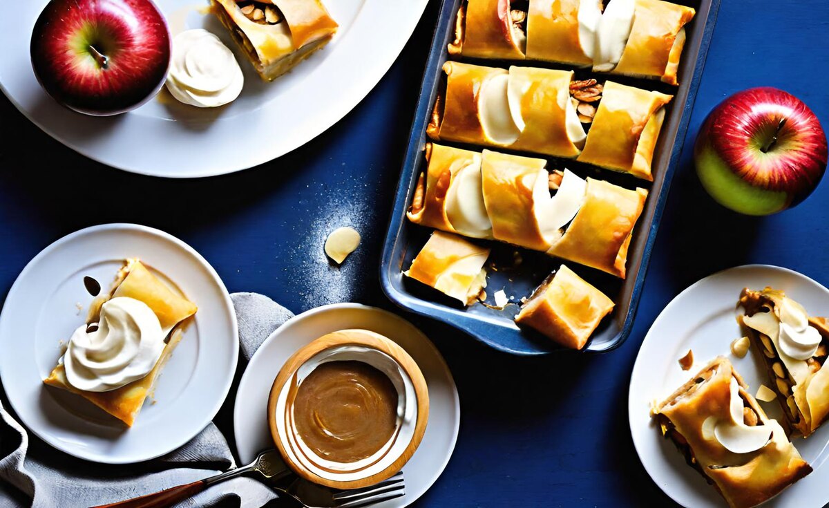 Яблочный штрудель

