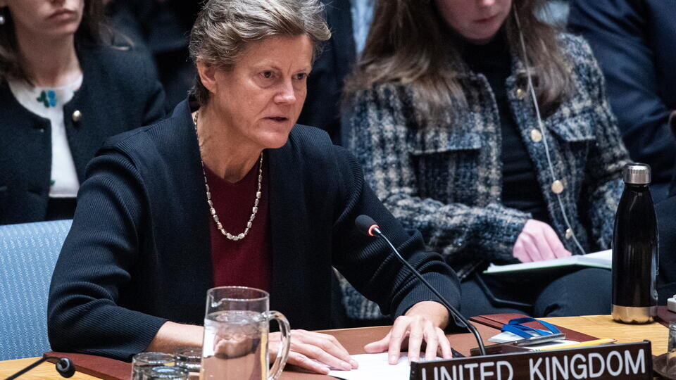     Полянский: постпред Британии Вудворд вышла из себя на встрече Совбеза ООН ТАСС/EPA/EDUARDO MUNOZ
