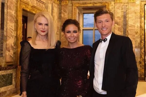    Николь Кидман, ляйсан Утяшева и Павел Воля, фото: соцсети