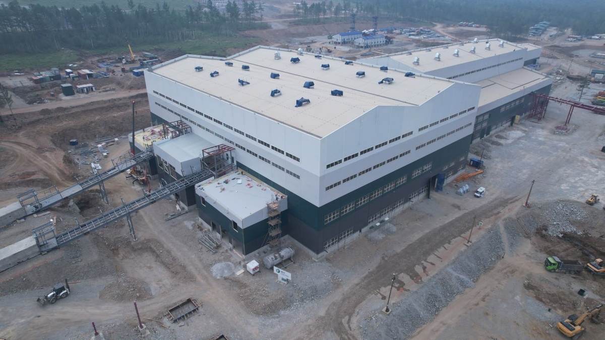 Строительство Култуминский ГОК. Металлические конструкции
