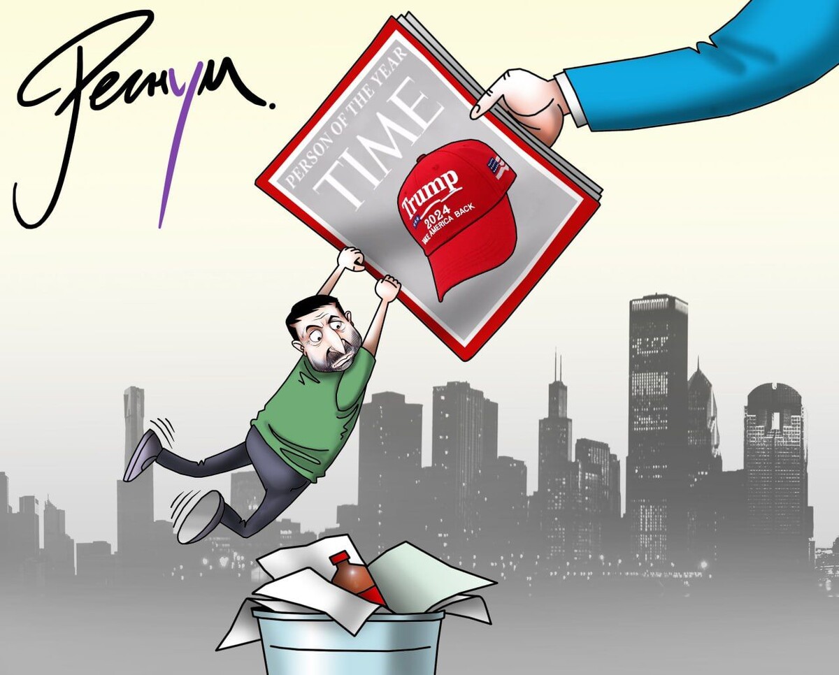    Трамп СМИ Зеленский человек года Times / Источник: Сергей Корсун © ИА Регнум