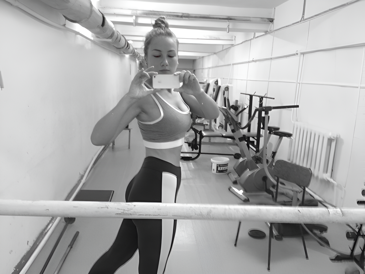 Выкладывала такие мотивашки, но никто не знал, что я почти ничего не ем. 