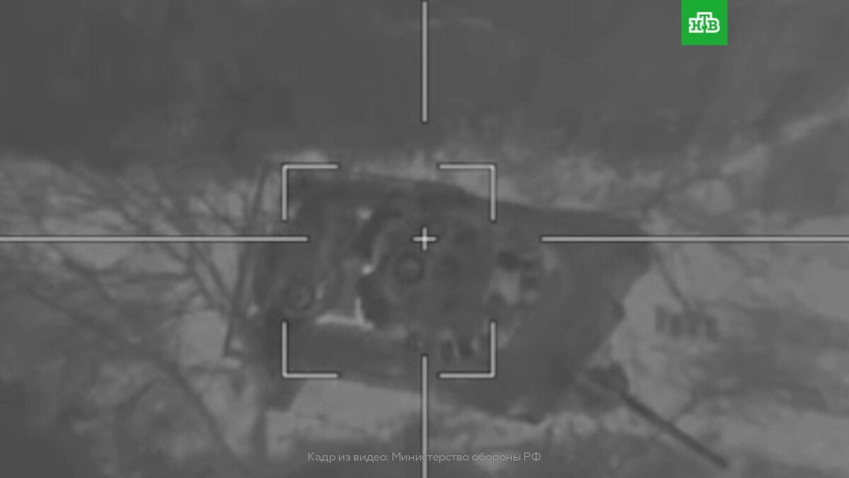    Украинский танк подбили «Ланцетом» в Харьковской области