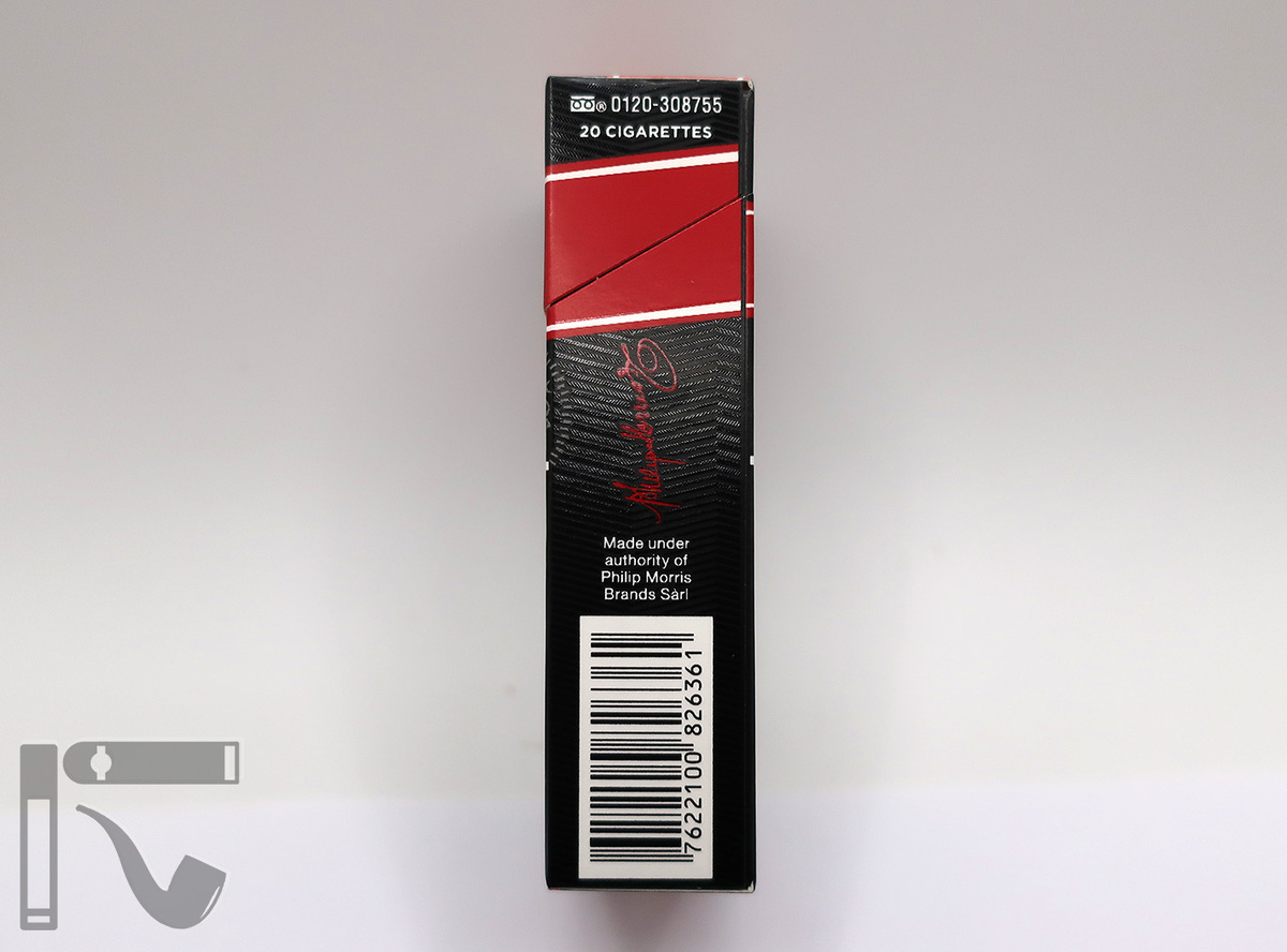 Сигареты Philip Morris Black Label 14. Фото: © канал "Уголок Курильщика"