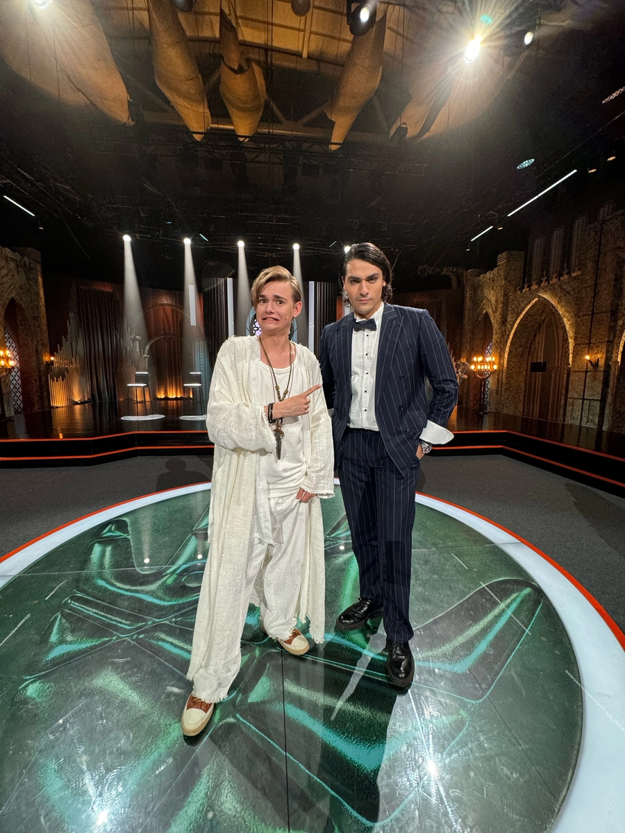 Никита Турчин и Олег Шепс. Фото взято с блога Никиты Турчина.