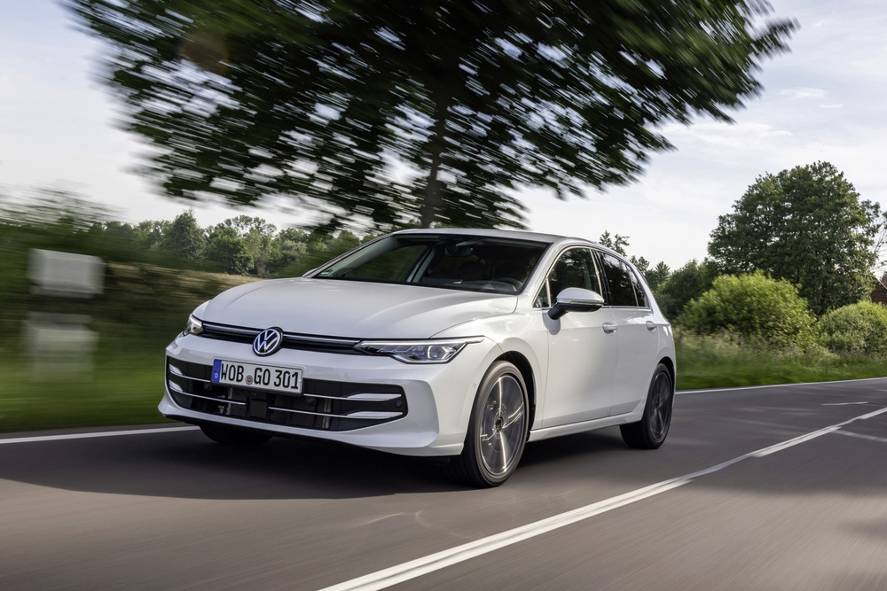 VW Golf - абсолюнтый бестселлер немецкого рынка в 2024 году.