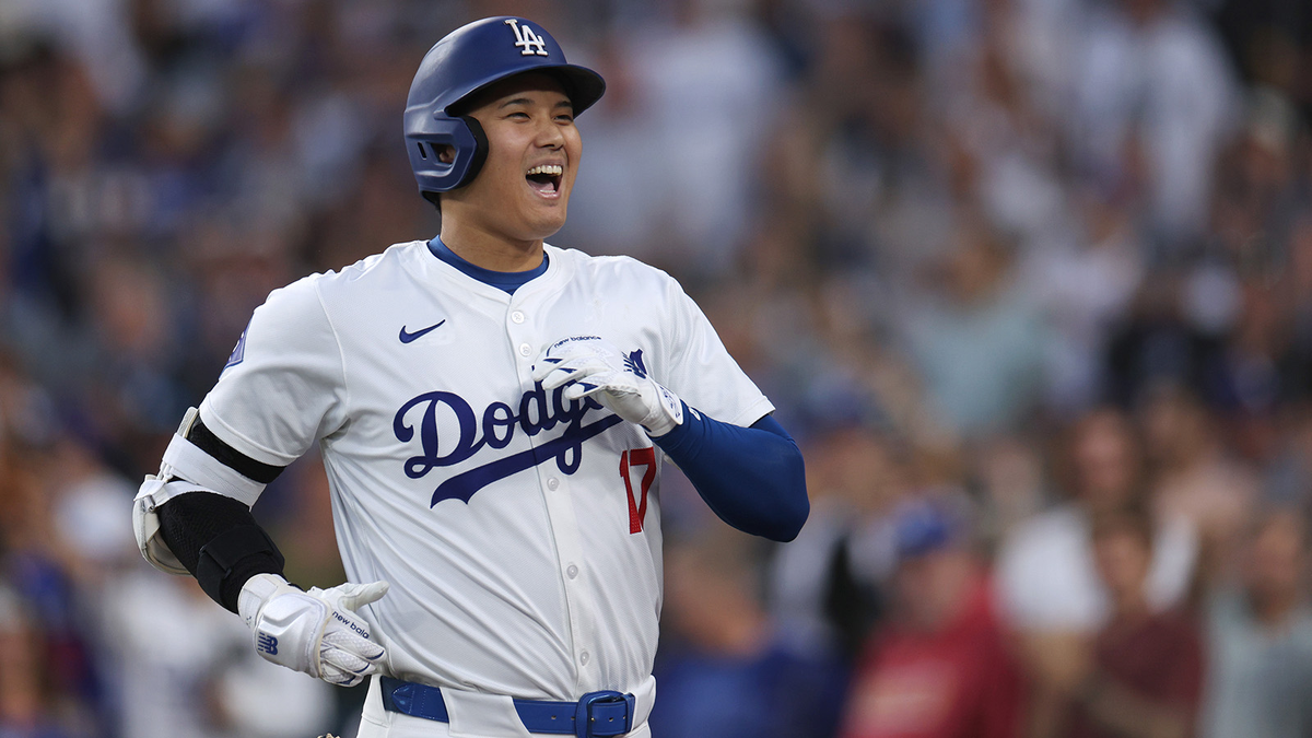 Сехей Отани в составе «Лос-Анджелес Доджерс» (Фото Harry How / Getty Images) 