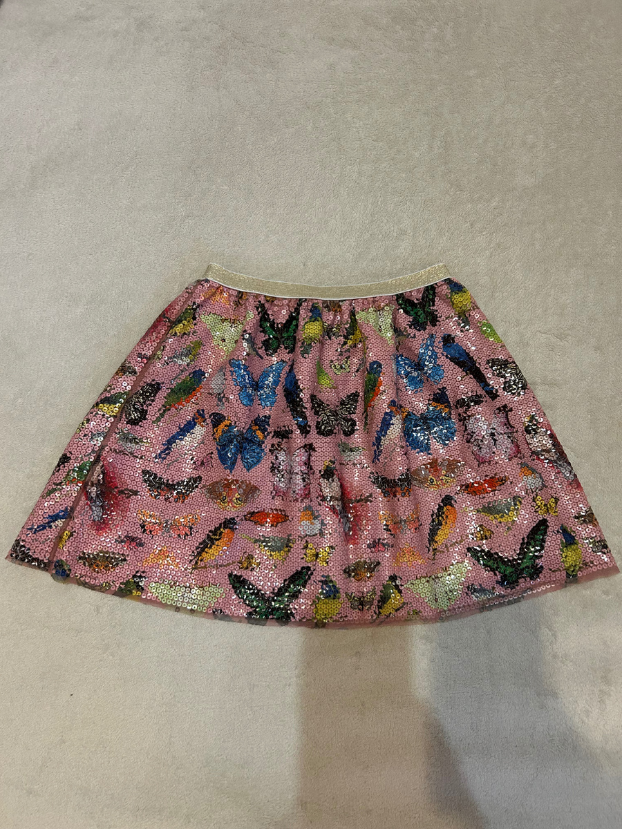 Юбка, расшитая пайетками