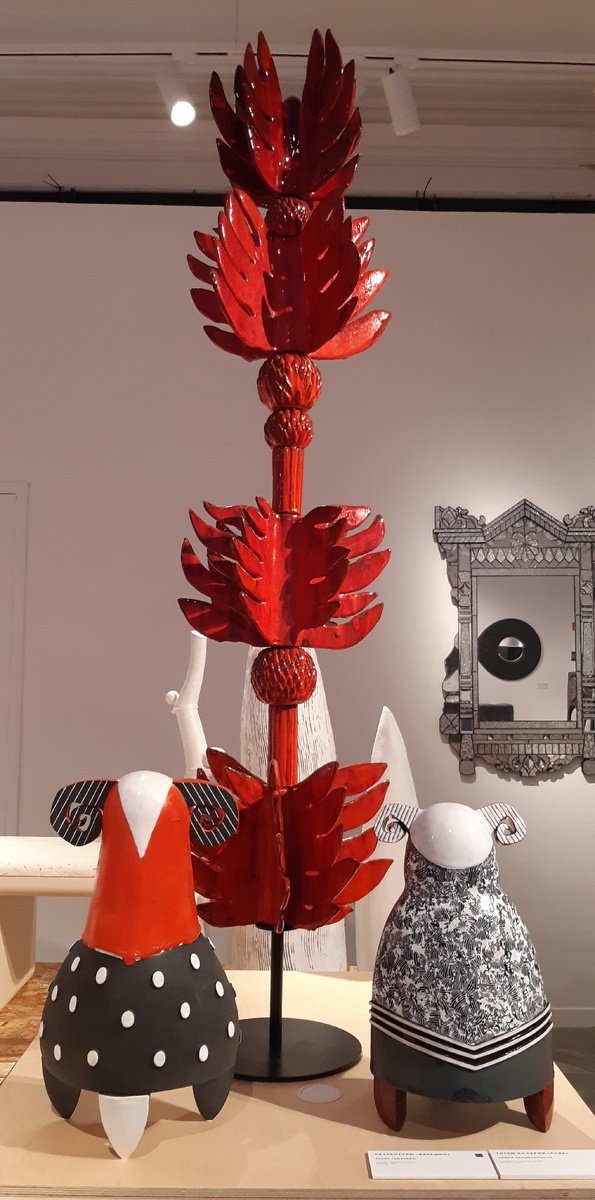 🟦Тотем из серии "Лава". Софья Венцислицкая. 2024