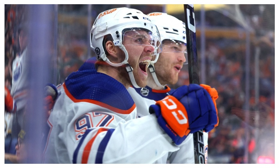    Гол Макдэвида принес победу «Эдмонтону» в матч НХЛ с «Лос-Анджелес Кингз». Фото: Reuters
