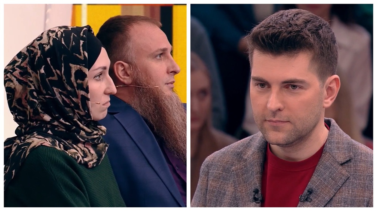 Анна Буриличева, Иван Сухов и ведущий Дмитрий Борисов 