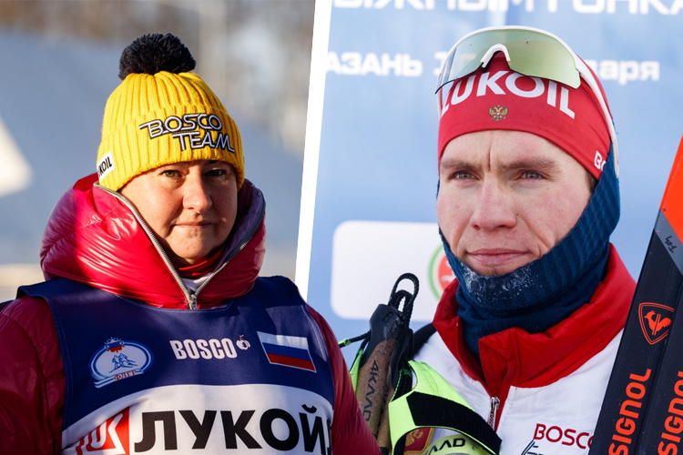    16 января в Мирном стартует этап Кубка России по лыжным гонкам (на фото — Елена Вяльбе и Александр Большунов).   
Фото: «БИЗНЕС Online»
