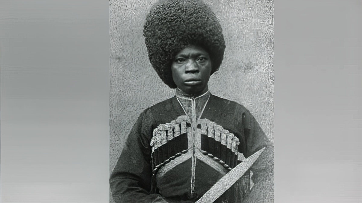 Фотография абхазского негра, сделанная Джорджем Кеннаном в 1870 году, из Библиотеки Конгресса США