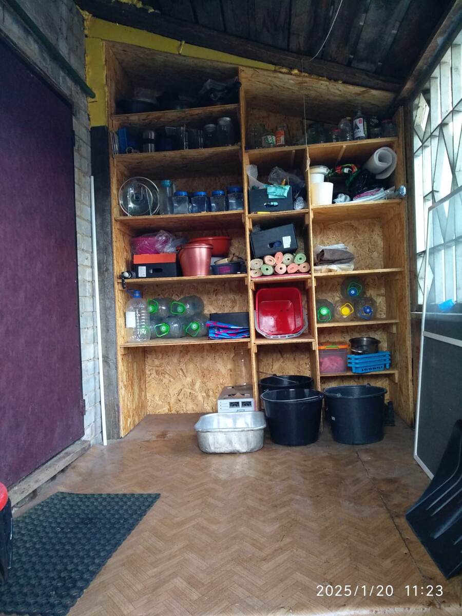 веранда в городском доме.