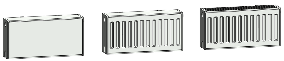 Слева направо LOD 300, 350 и 400