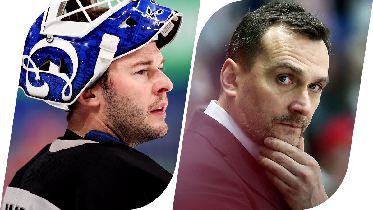    Владимир Беззубов и Ярослав Неелов, photo.khl.ru