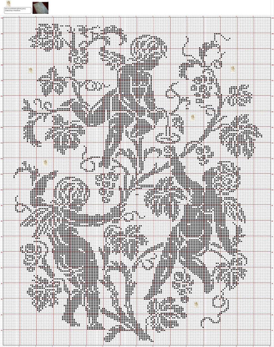 Пасхальные салфетки крючком