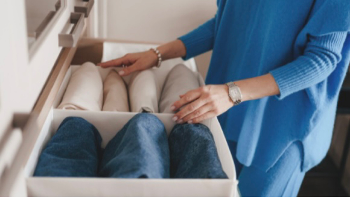 Вертикальное хранение. Источник: Pinterest 