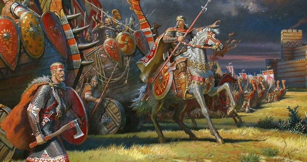 Князь Олег. Под стенами Царьграда