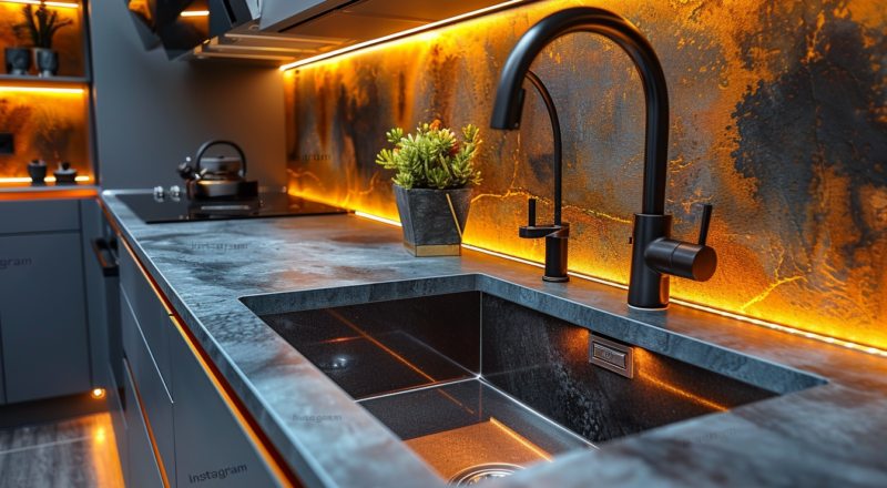 Кухонные столешницы: сравнительный анализ материалов и их долговечности