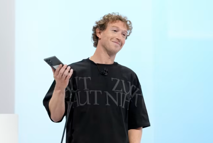     Марк Цукерберг на конференции Meta Connect 25 сентября 2024 года в Калифорнии.     
 Источник: Godofredo A. Vásquez