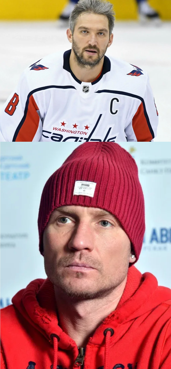 Александр Овечкин и Роман Костомаров.