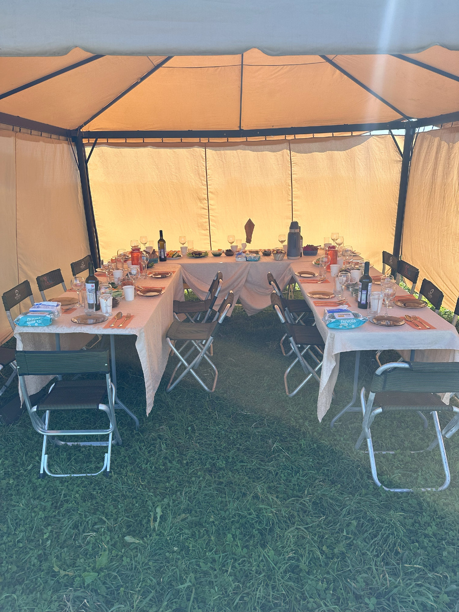 Как нас кормили на озере Буссе