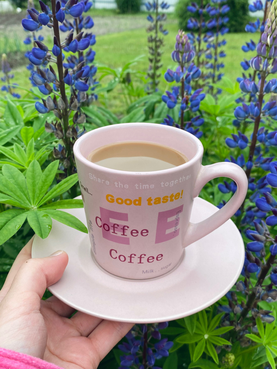 В идеале - мы все хотим удаленку и вот такие перерывы на кофе 🥰