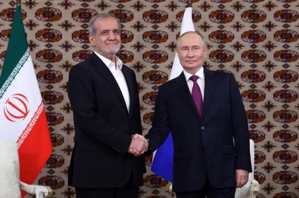    Песков раскрыл детали встречи президентов России и Ирана