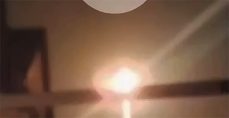    Момент уничтожения вражеского БПЛА//Видео из поста на ТГ-канале "ЭНГЕЛЬС ОНЛАЙН"