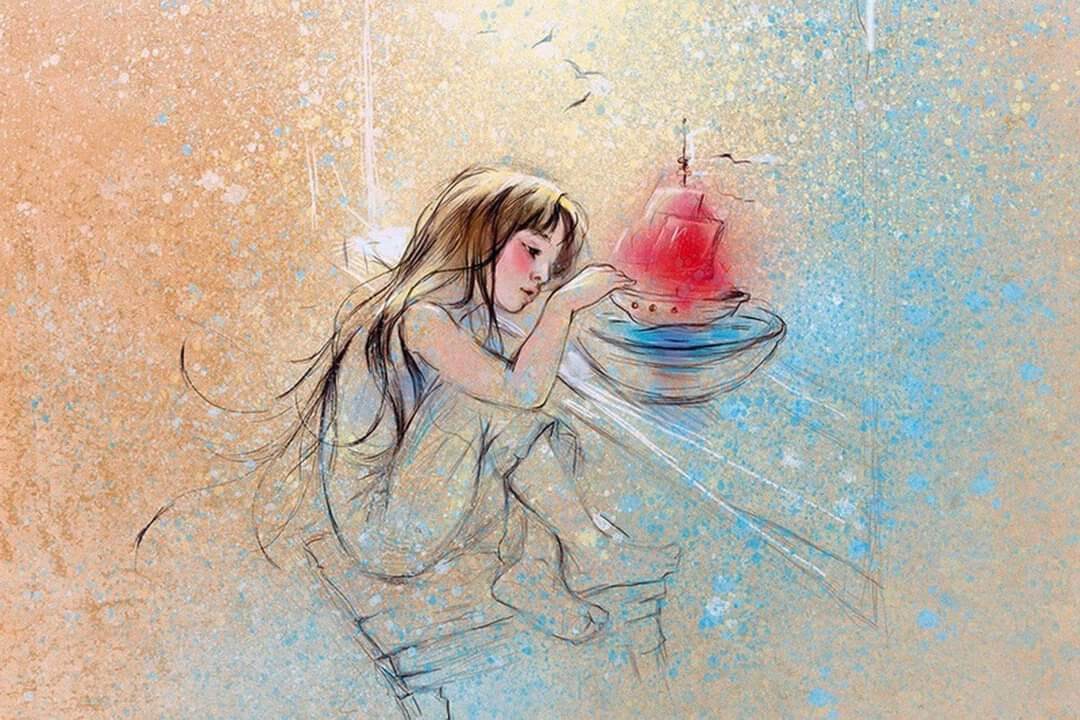 Иллюстрация Екатерины Бабок ("Кораблик")