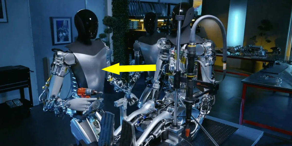    Как Илон Маск обманул всех, показав своего робота Optimus в работе