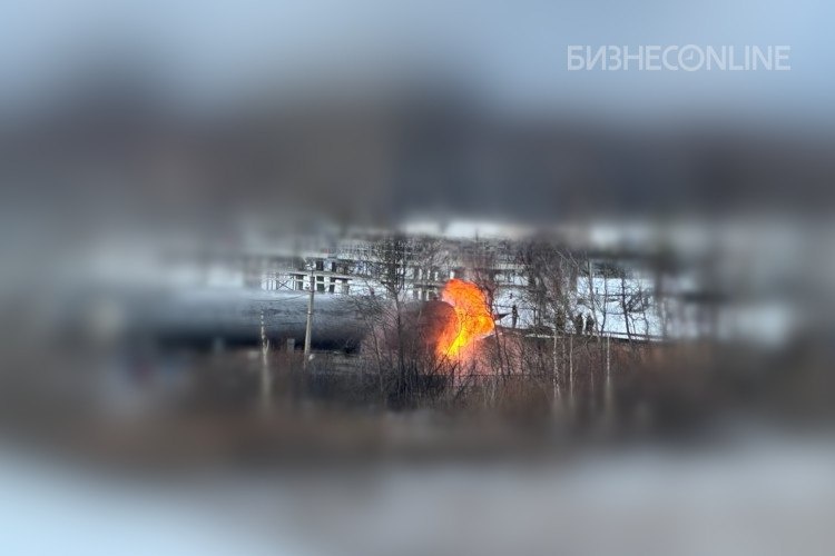    До казанской кустовой базы сжиженного газа долетел украинский беспилотник.   
Фото: «БИЗНЕС Online»