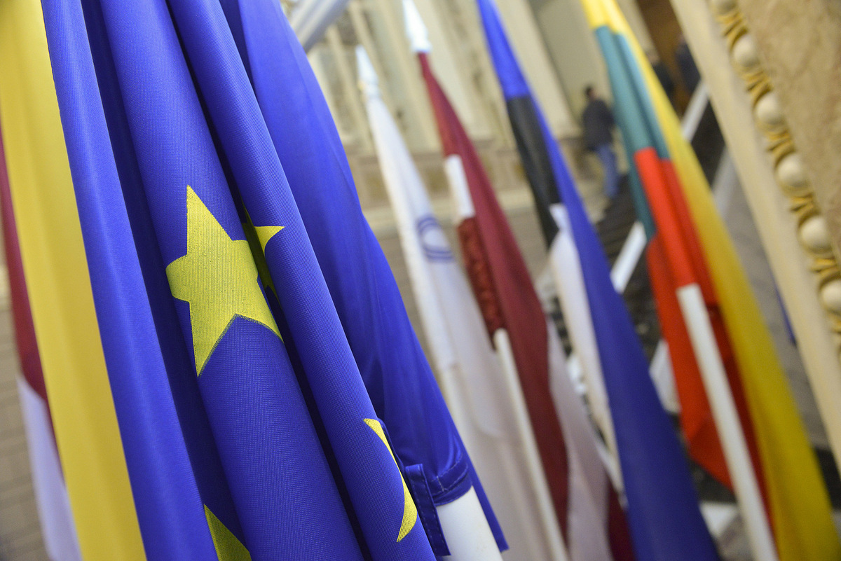 Флаги стран Балтийского региона © Reinis Inkēns, Saeimas Kanceleja