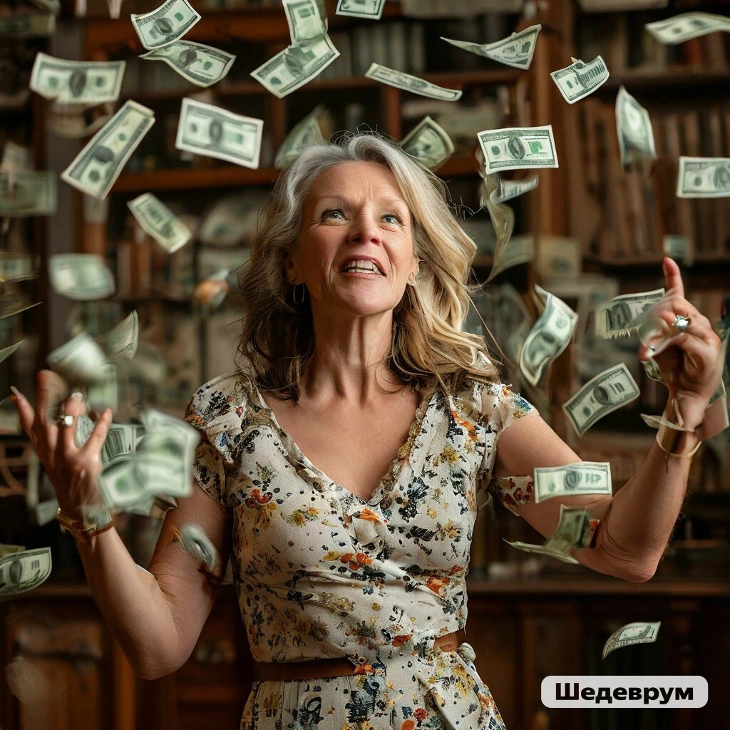 Картинка создана ИИ в приложении Шедеврум.