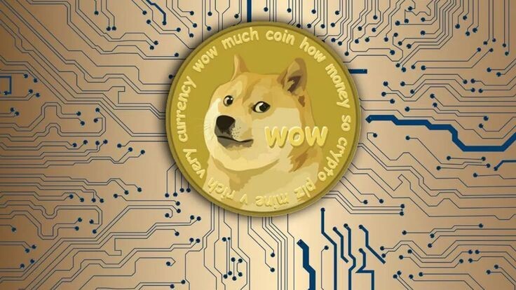 Монета Dogecoin