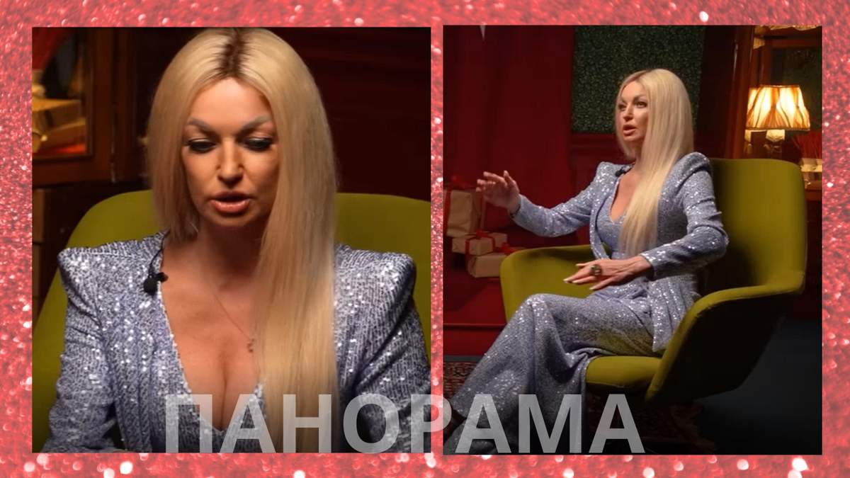 Настя Волочкова дает интервью в новом образе