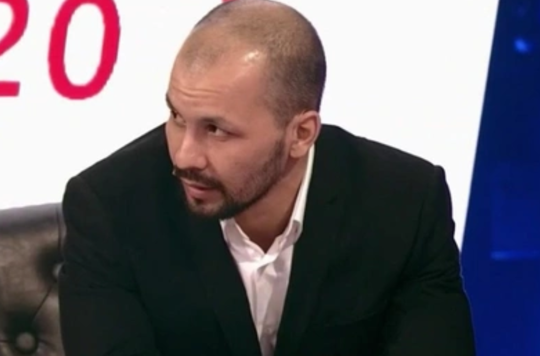 Дауд в студии Первого канала. Фото: скриншот телеэфира