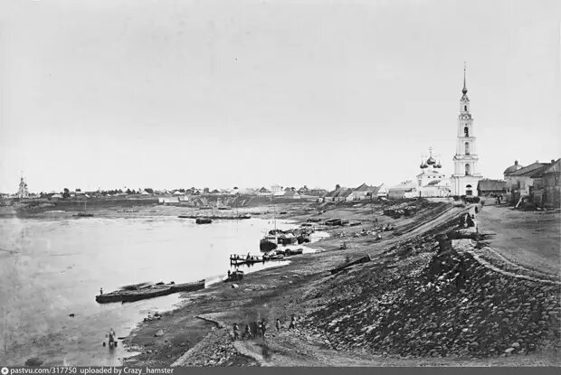 Калязин до затопления. Фото: pastvu.com