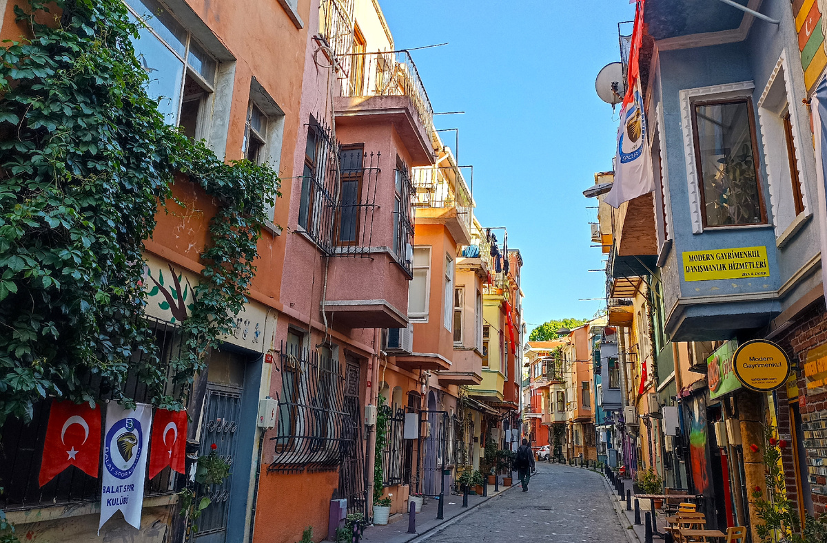 Улочки района Балат