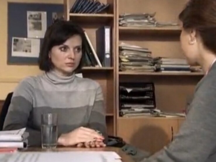 Инна Анциферова. Кадр из сериала "Дорожный патруль-10"(2011)