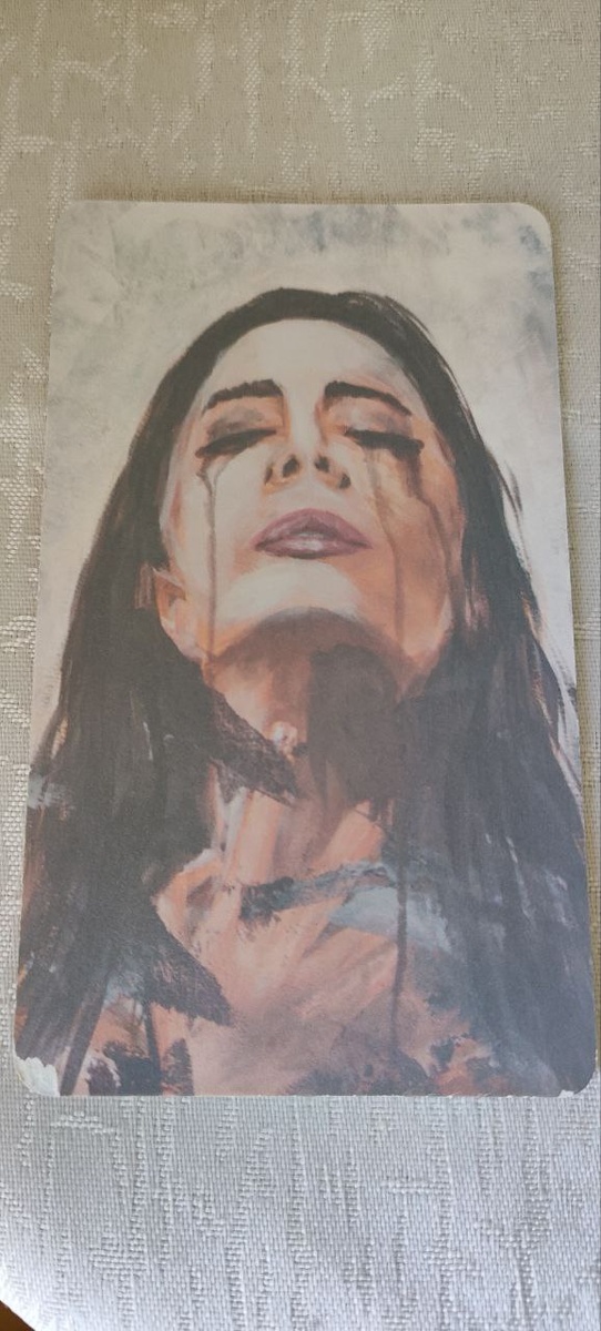 Я выбрала в качестве примера одну из карт колоды ,,Внутренняя Я,,. 