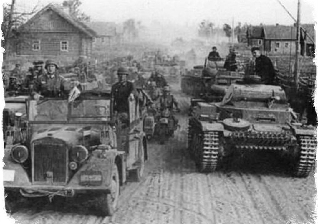 Войска 3-й танковой группы вермахта в 1941 в Белоруссии